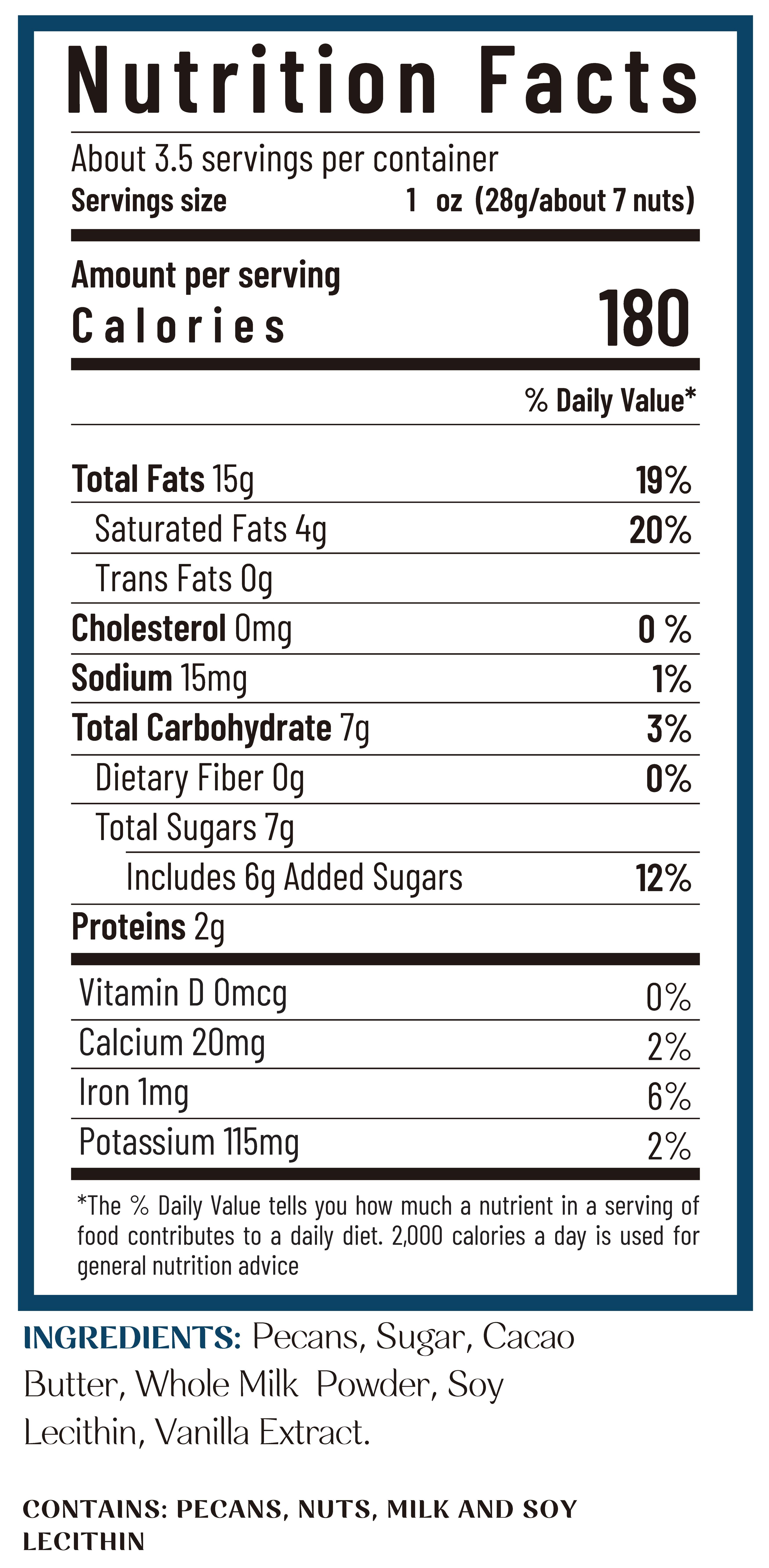 Chocolate 3.5oz/ 100g