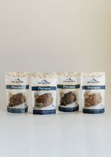Four pouches of Blue Mountain Pecans